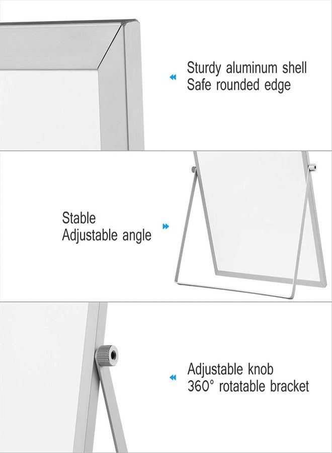 TurtleGrip Metal Frame Dry Erase Board - 12 x 10 Inches (L x W) | Compact Writing Board with 2 Pens & 1 Eraser | Ideal for Students & Gifting, Pack of 1 - Image 5